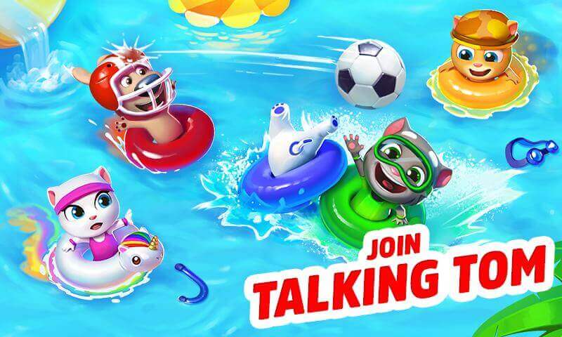 Screenshot Talking Tom Pool APK