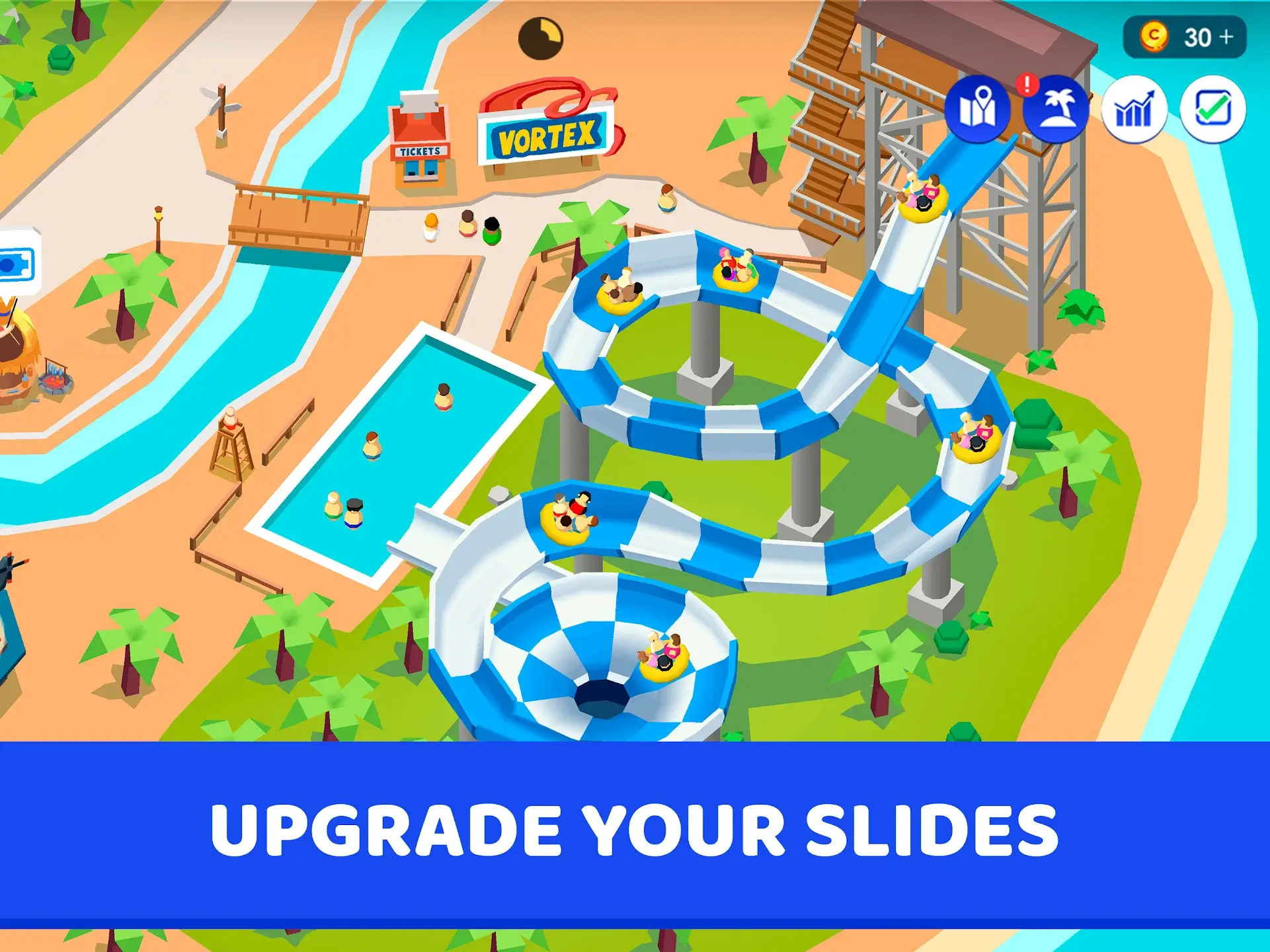 Screenshot Idle Theme Park Tycoon APK
