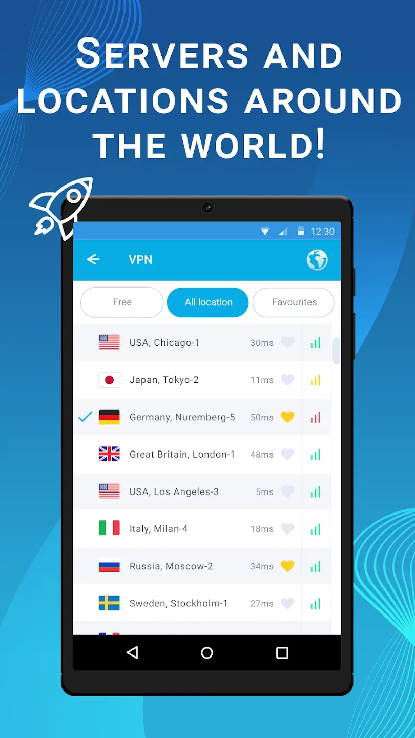 Screenshot Stolitomson VPN APK 3.0.7 untuk Android