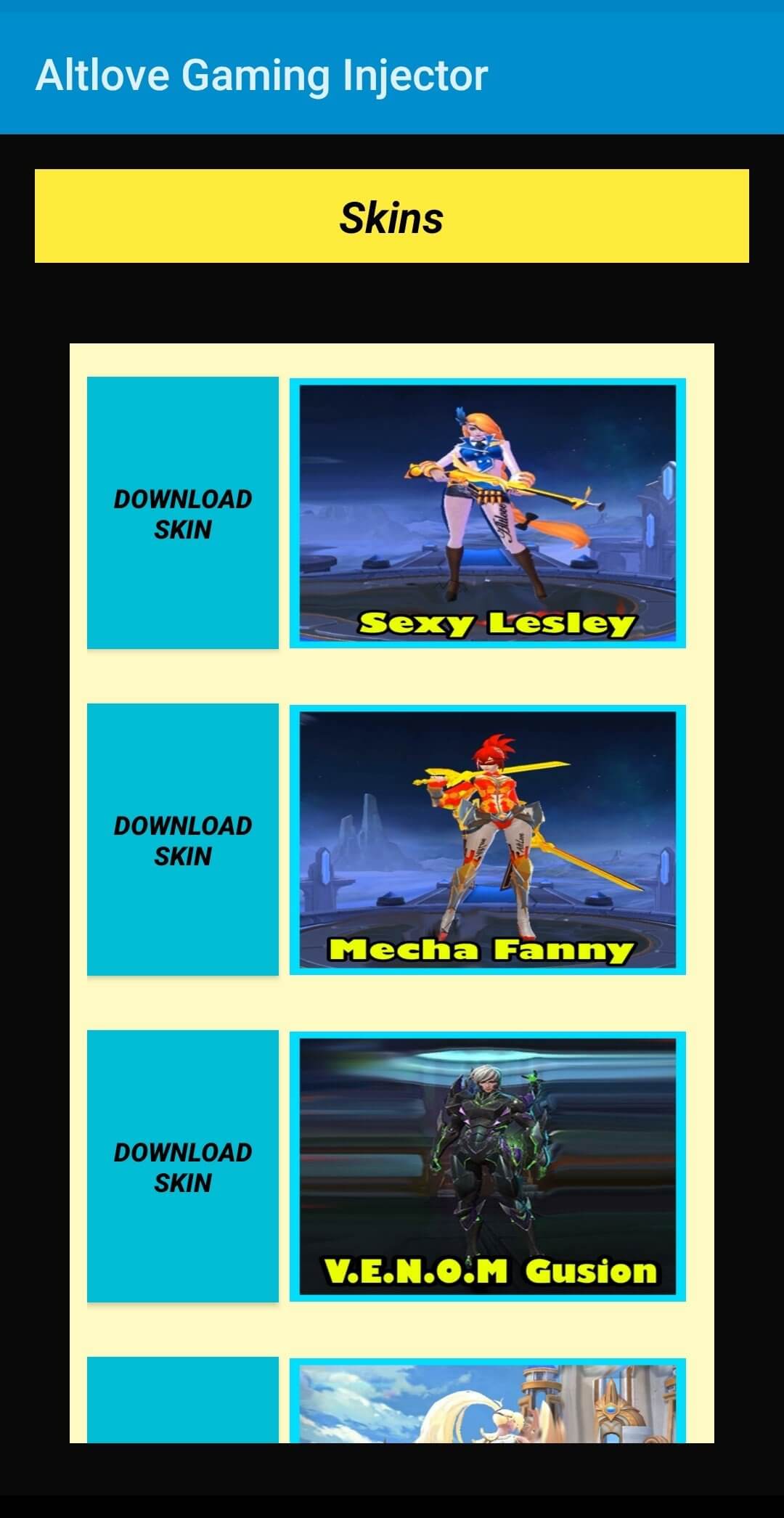 Screenshot Altlove Gaming Injector APK