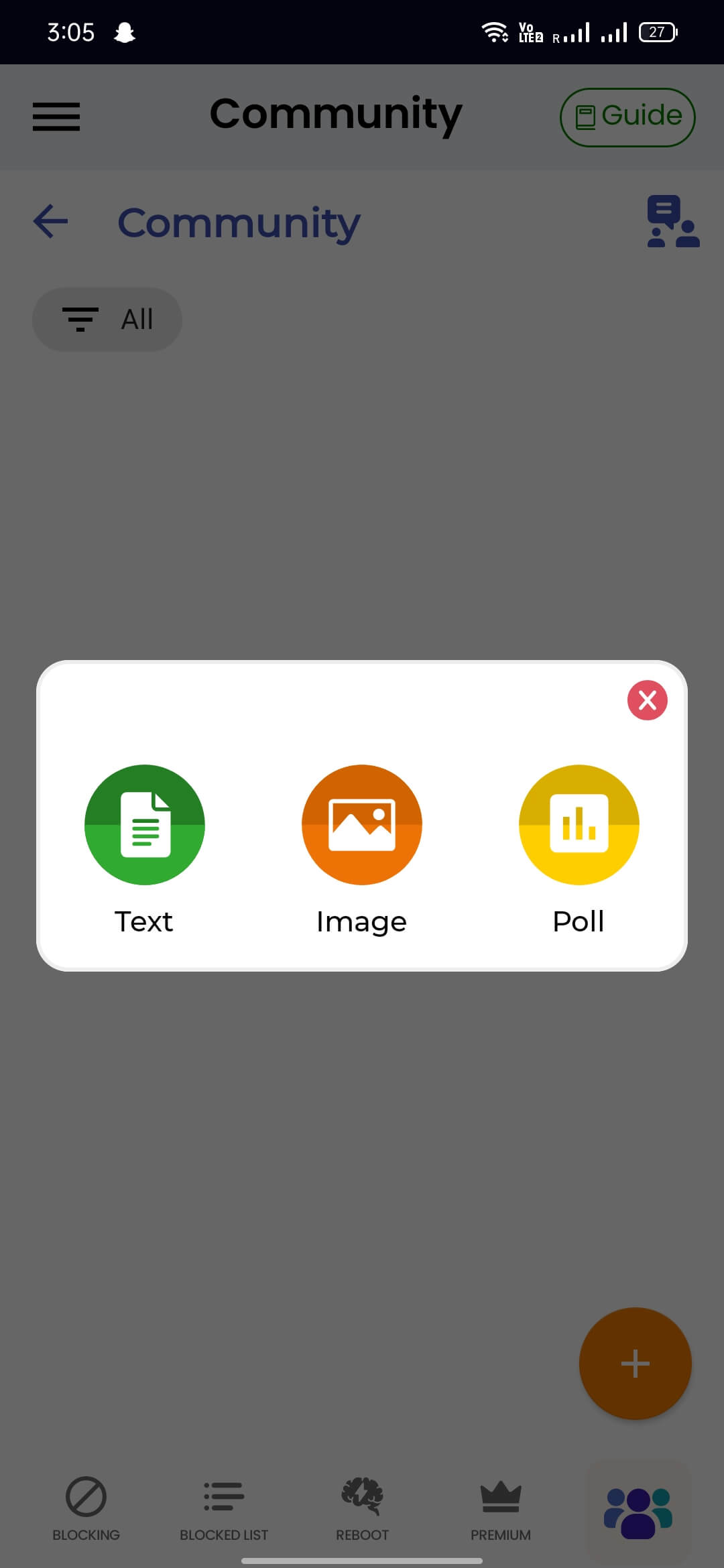 Screenshot BlockerX APK - Pemblokir Konten Mengganggu untuk Fokus