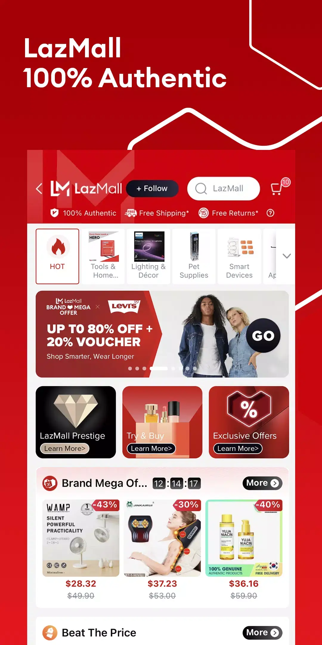Screenshot Lazada APK v7.98.0 untuk Belanja Online