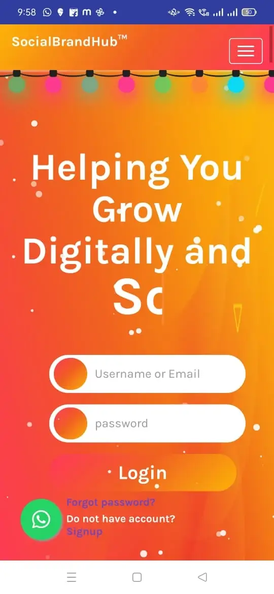 Screenshot Social Brand Hub APK