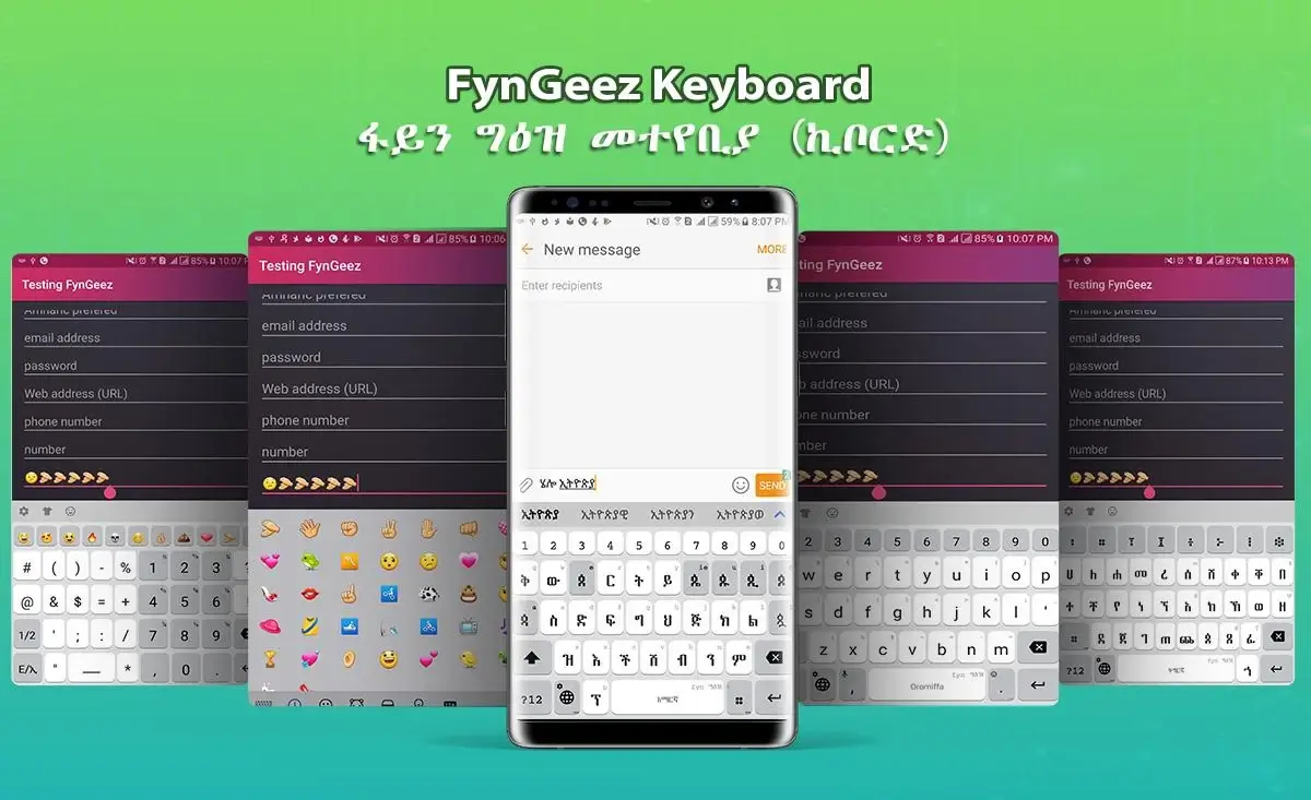 Screenshot FynGeez APK
