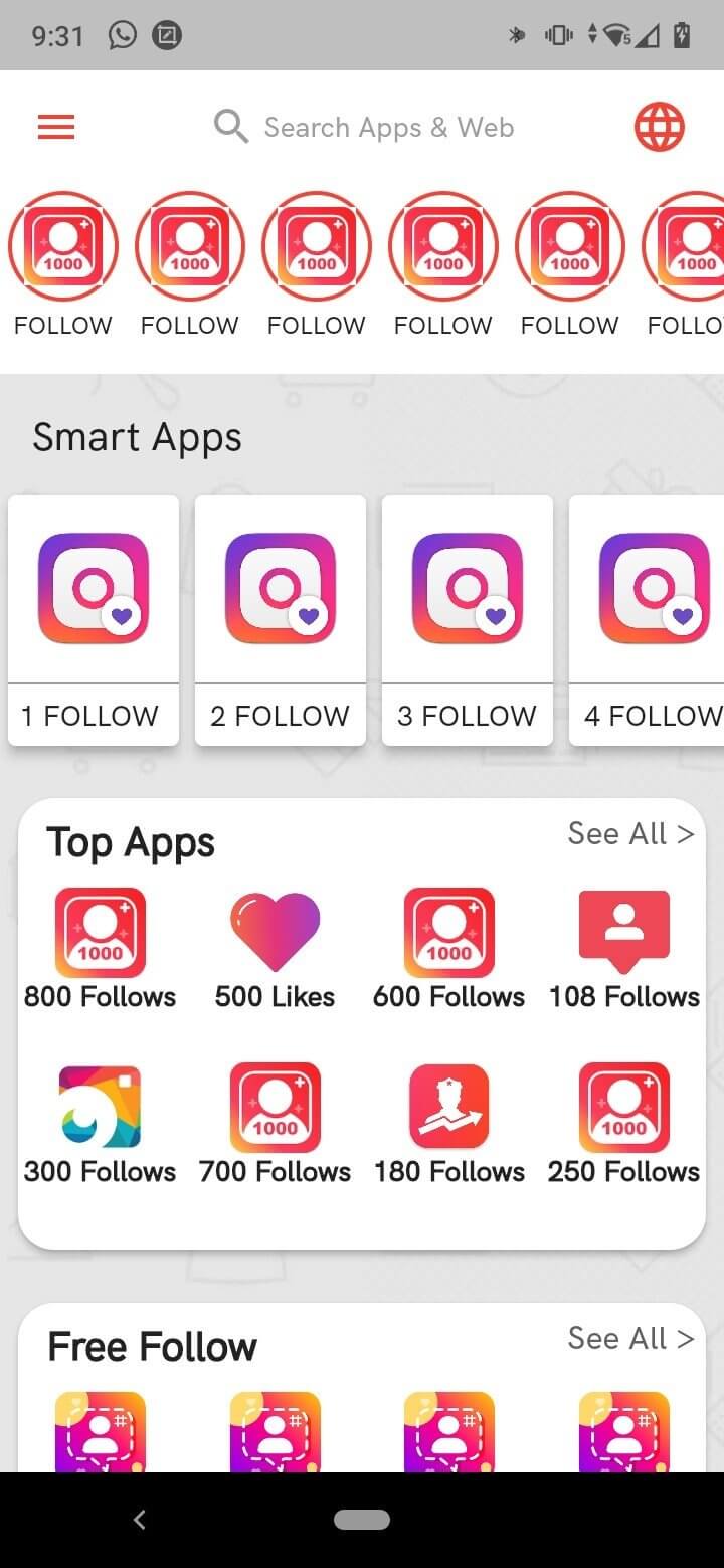 Screenshot MalluFollow APK v1.0.3 untuk Android