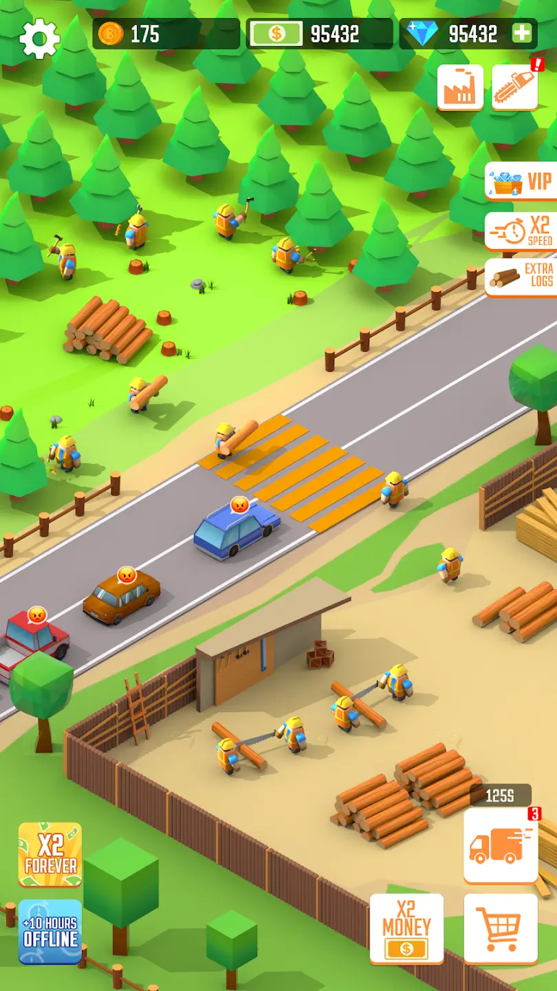 Screenshot Idle Lumber Empire APK v2.1.7