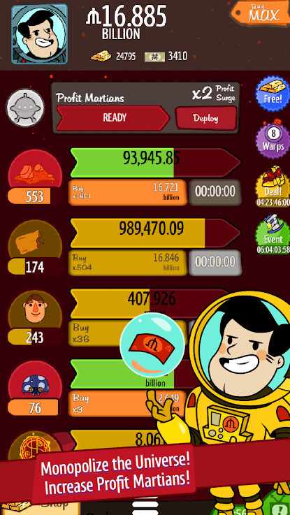 Screenshot Adventure Capitalist APK v9.21.0