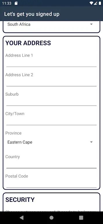 Screenshot Norraco Transact APK v0.4.5