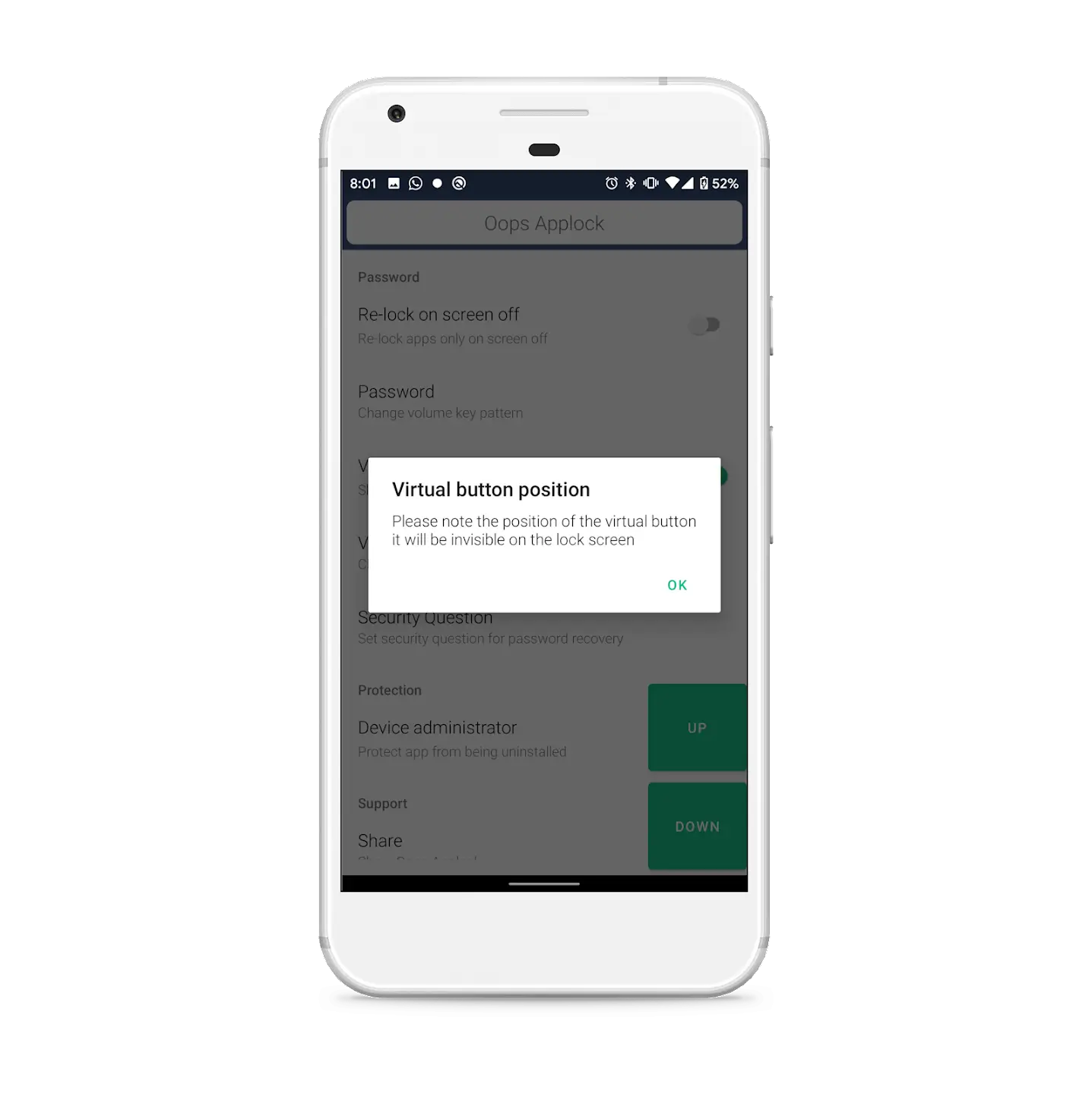 Screenshot Oops AppLock APK v3.3.0 untuk Android