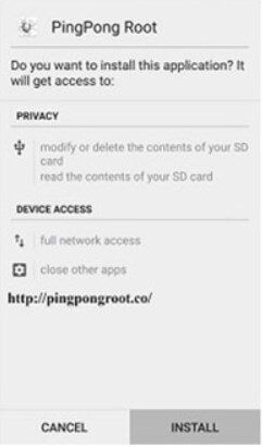 Screenshot PingPongRoot APK