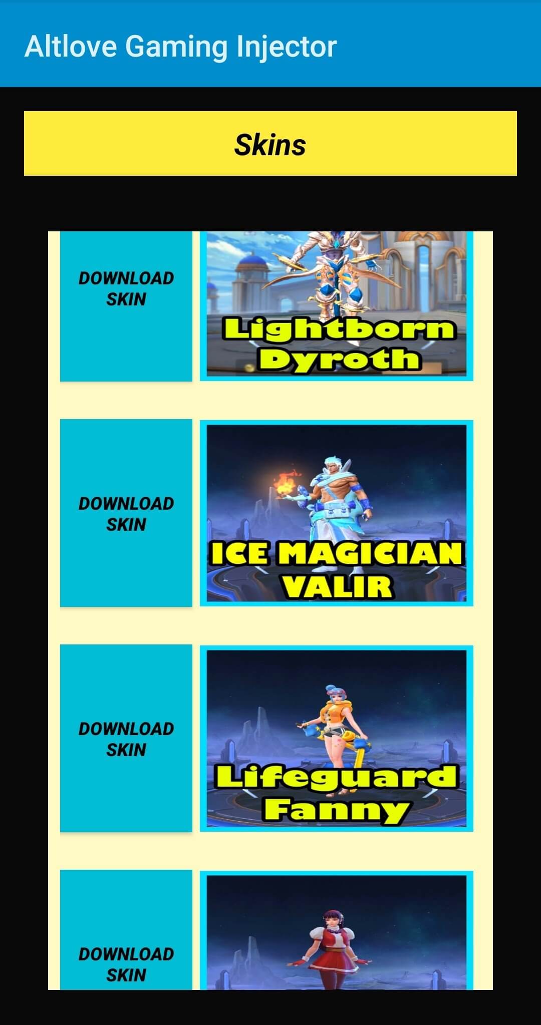 Screenshot Altlove Gaming Injector APK