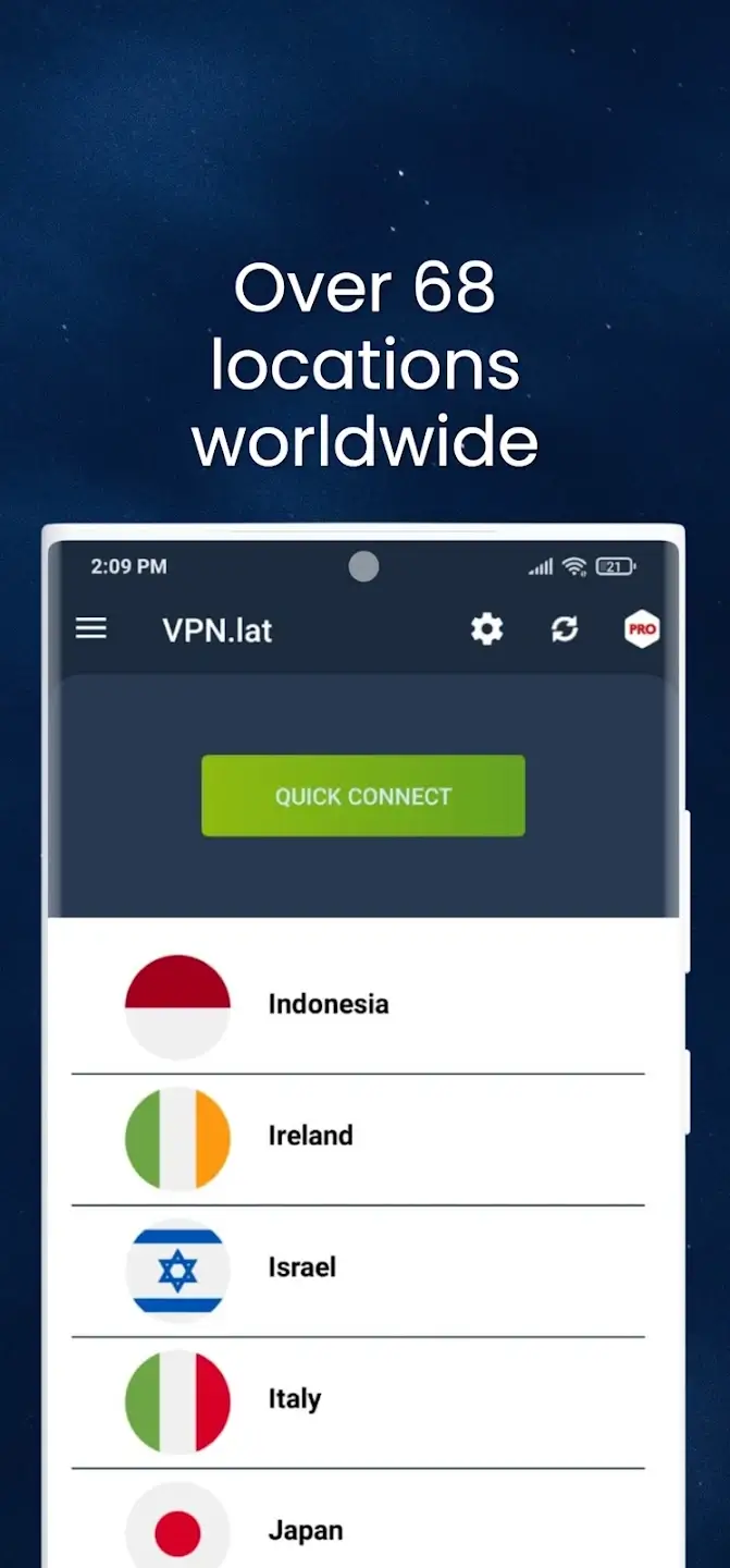 Screenshot VPN.Lat APK v3.9.38