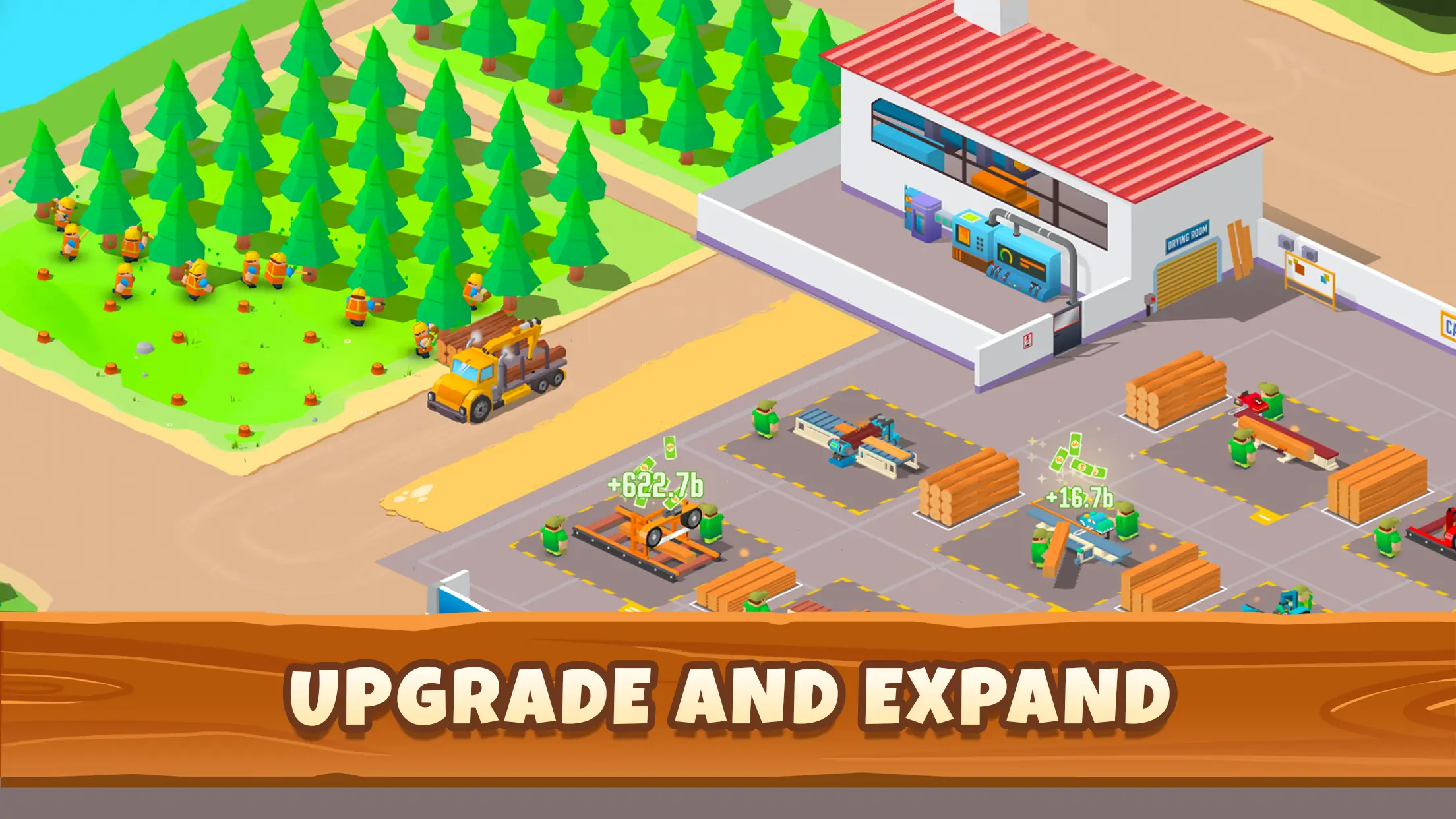 Screenshot Idle Lumber Empire APK v2.1.7