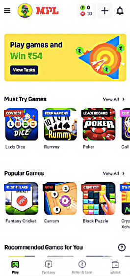 Screenshot Mobile Premier League (MPL) APK