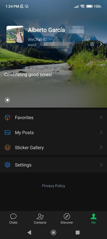 Screenshot WeChat APK v8.0.71 untuk Android